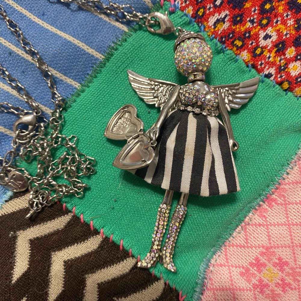 Angel Pendant with Locket